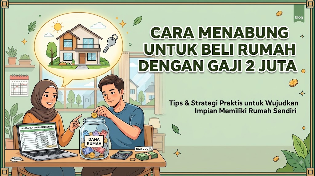 Cara Menabung untuk Beli Rumah dengan Gaji 2 Juta